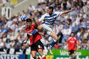Images Dated 18th April 2009: Reading vs Barnsley: A Championship Showdown - The Battle for Supremacy (April 2009)