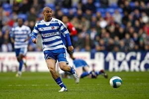 Images Dated 29th March 2008: Reading vs. Blackburn Rovers: Barclays Premier League Clash, 29th March 2008