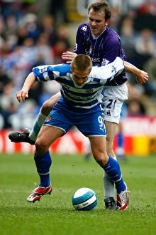 Images Dated 8th March 2008: Reading vs Manchester City: Barclays Premiership Clash - 8th March 2008