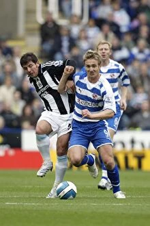 Images Dated 27th October 2007: Reading vs. Newcastle United: Barclays Premiership Clash (October 27, 2007)