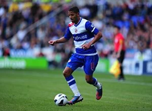 Images Dated 16th September 2012: Reading's Jobi McAnuff in Action: Premier League Showdown vs