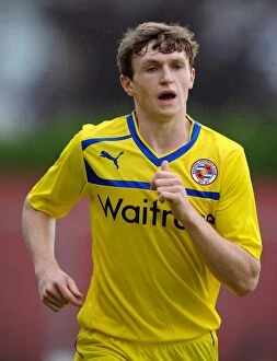 Images Dated 14th July 2012: Reading's Niall Keown in Action during Pre-Season Friendly against AFC Wimbledon at The Cherry Red