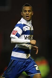 Images Dated 16th January 2010: Ryan Bertrand in Action: Nottingham Forest vs. Reading, Championship, City Ground