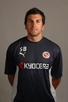 Images Dated 9th August 2007: Sal Bibbo: The Tenacious Midfielder of Reading Football Club