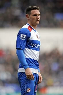 Images Dated 23rd February 2013: Sean Morrison in Action: Reading FC vs Wigan Athletic, Barclays Premier League (February 23)