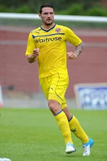 Images Dated 14th July 2012: Sean Morrison Leads Reading FC in Pre-Season Friendly Against AFC Wimbledon at The Cherry Red