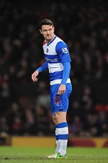 Manchester United v Reading : Old Trafford : 16-03-2013 Collection: Sean Morrison at Old Trafford: Reading vs. Manchester United - Barclays Premier League (16-03-2013)