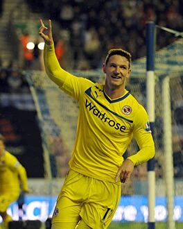 Images Dated 24th November 2012: Sean Morrison Scores First Barclays Premier League Goal for Reading vs