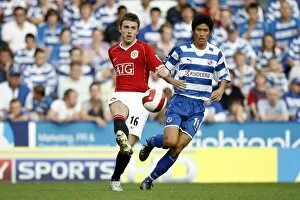 Images Dated 23rd September 2006: Seol Ki-Hyeon & Michael Carrick