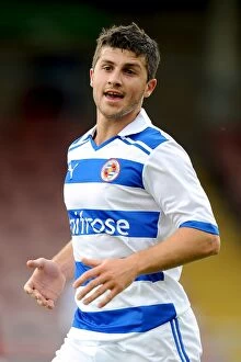 Images Dated 23rd July 2011: Shane Long in Action: Reading FC vs Northampton Town - Pre-Season Friendly