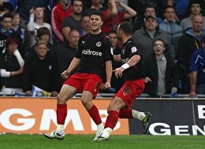 Images Dated 17th May 2011: Shane Long's Penalty: The Momentum Shift in Reading's Play-Off Semi-Final vs. Cardiff City