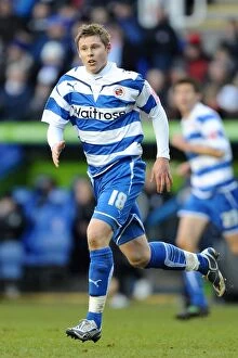 Images Dated 13th February 2010: Simon Church's Epic Showdown: Reading FC vs. West Bromwich Albion in FA Cup Fifth Round