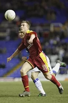 Images Dated 29th January 2007: Simon Cox with his eye on the ball against Birmingham City