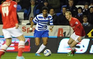 Images Dated 25th March 2014: Sky Bet Championship Clash: Reading FC vs Barnsley, 2013-14 Season