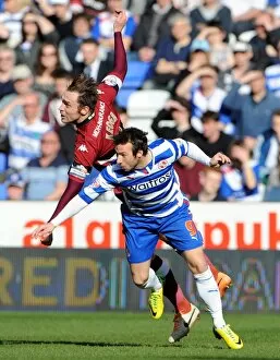 Images Dated 15th March 2014: Sky Bet Championship: Reading v Derby County