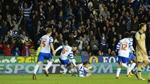 Images Dated 18th September 2013: Sky Bet Championship Showdown: Reading FC vs Leeds United (2013-14) - A Fierce Battle