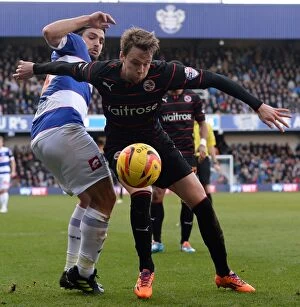Images Dated 16th February 2014: Sky Bet Championship Showdown: Reading FC's Battle for Glory vs. Queens Park Rangers (2013-14)