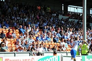 Images Dated 24th August 2013: Sky Bet Championship Showdown: Reading's Quest for Victory - Blackpool vs. Reading (2013-14)
