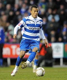 Images Dated 13th February 2010: Thrilling Performance by Ryan Bertrand: Reading FC vs. West Bromwich Albion in FA Cup Fifth Round