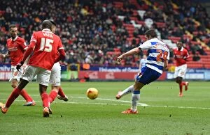 Images Dated 27th February 2016: Thrilling Sky Bet Championship Showdown: Charlton Athletic vs. Reading at The Valley